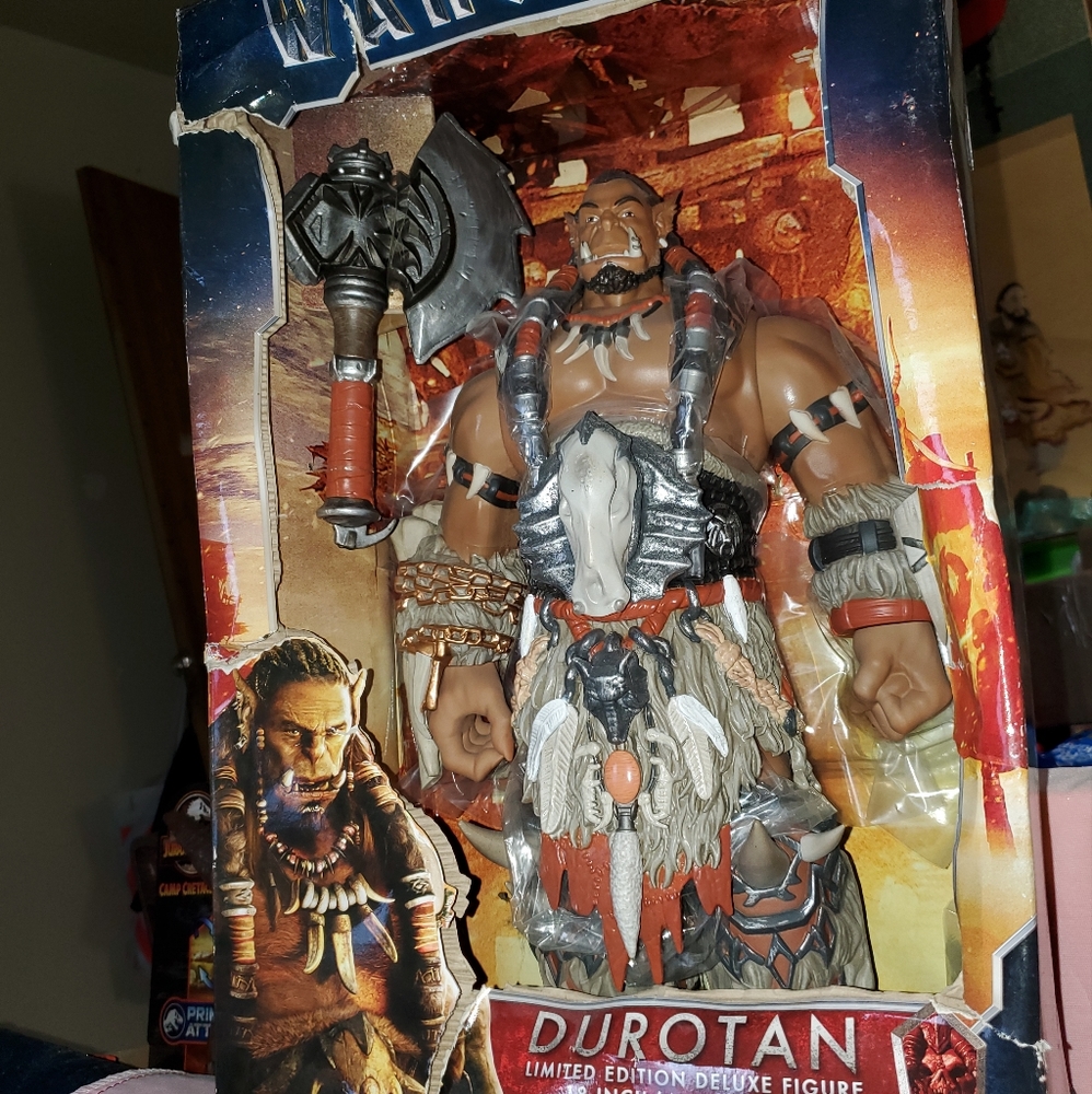 Warcraft Durotan Limited Edition Deluxe Figure 18 Inch-45cm Huge Big-Figs Jakks.
